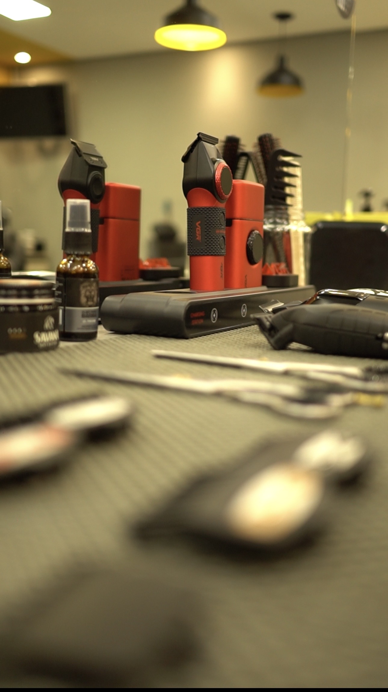 Ferramentas profissionais Jovem Barber